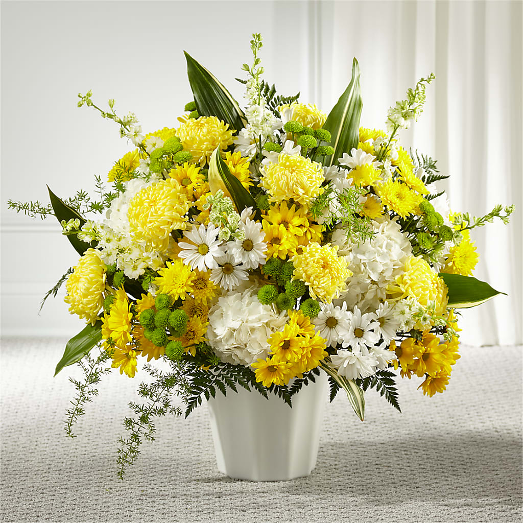 Unity & Grace Floor Basket – Tinys Flowers, Lansing IL