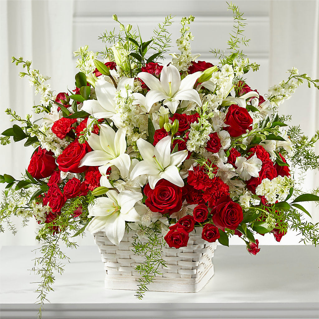 Sentiments of Love Arrangement – Tinys Flowers, Lansing IL