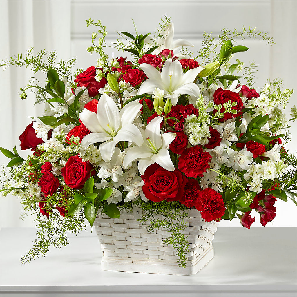 Sentiments of Love Arrangement – Tinys Flowers, Lansing IL