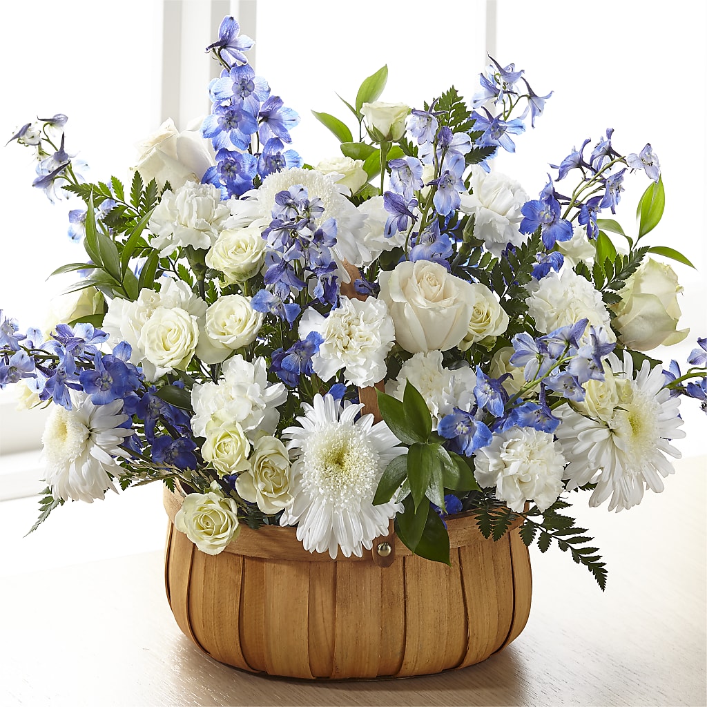 Harmony & Grace Basket – Tinys Flowers, Lansing IL