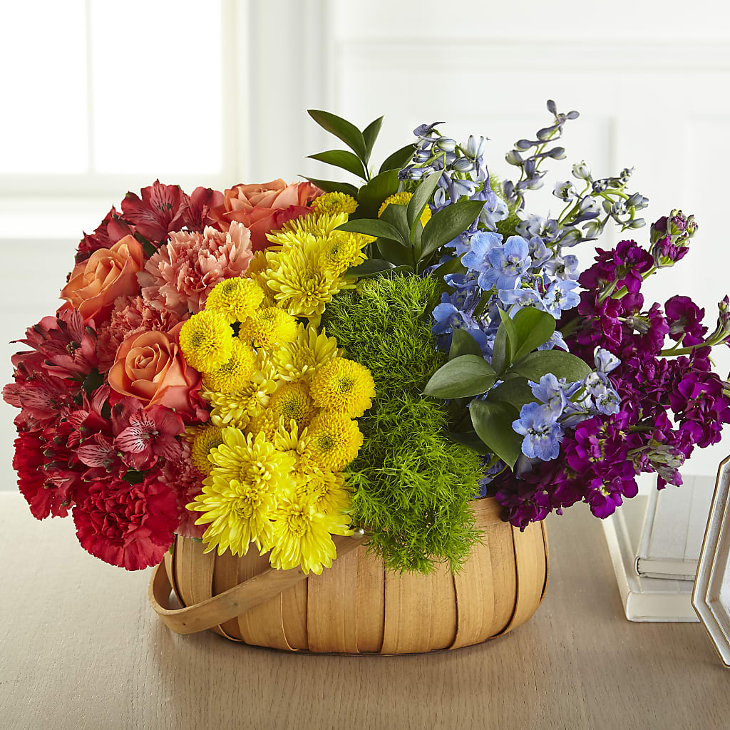 Prideful Basket – Tinys Flowers, Lansing IL