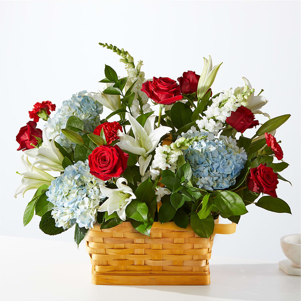 Greater Glory Basket – Tinys Flowers, Lansing IL