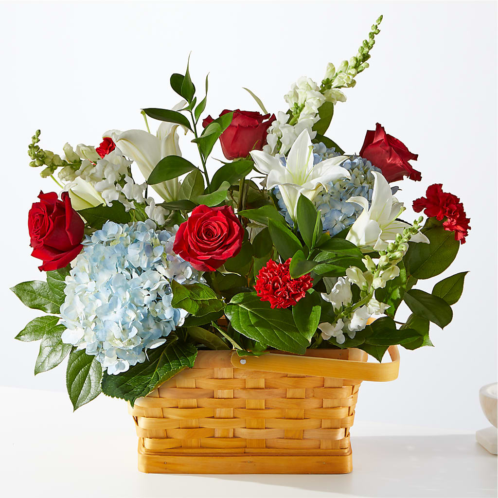 Greater Glory Basket – Tinys Flowers, Lansing IL
