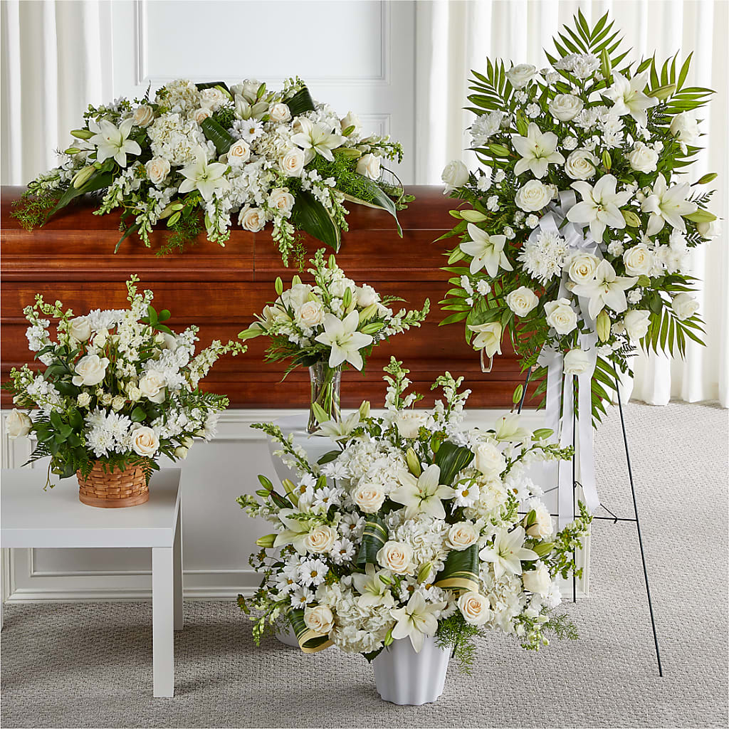 Sincerest Condolences Bundles – Tinys Flowers, Lansing IL