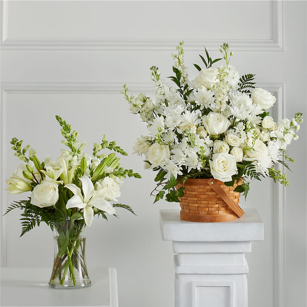 Sincerest Condolences Bundles – Tinys Flowers, Lansing IL