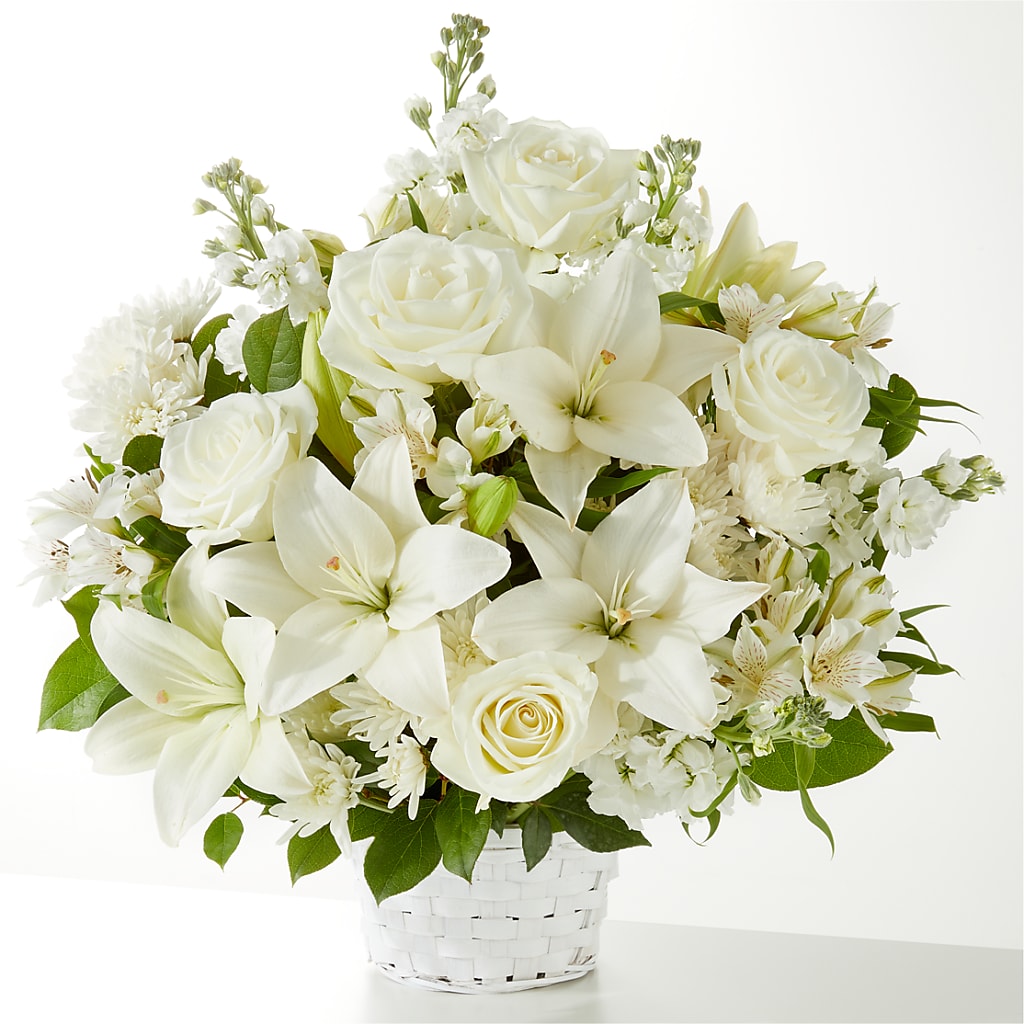 Peaceful Reflections Arrangement – Tinys Flowers, Lansing IL