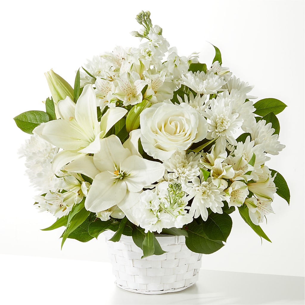 Peaceful Reflections Arrangement – Tinys Flowers, Lansing IL