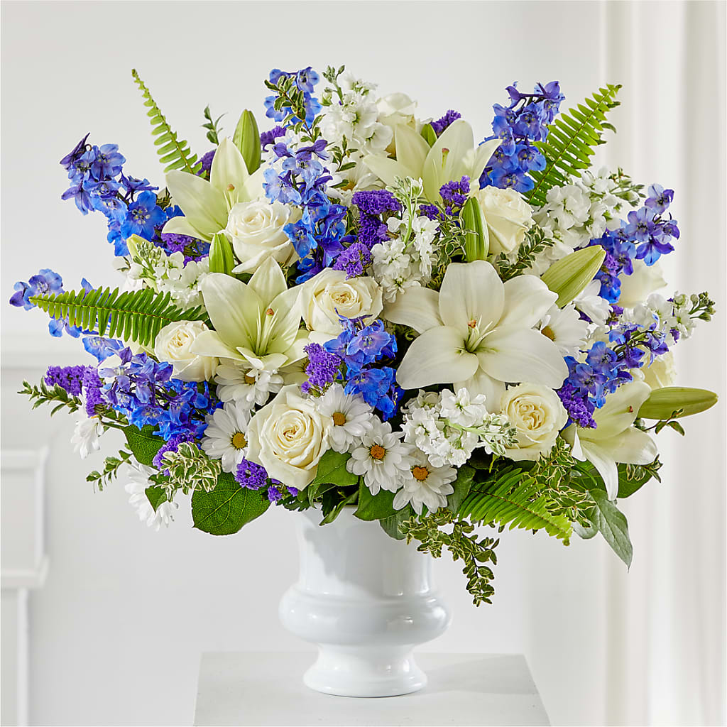 Expressions of Hope Urn Arrangement – Tinys Flowers, Lansing IL
