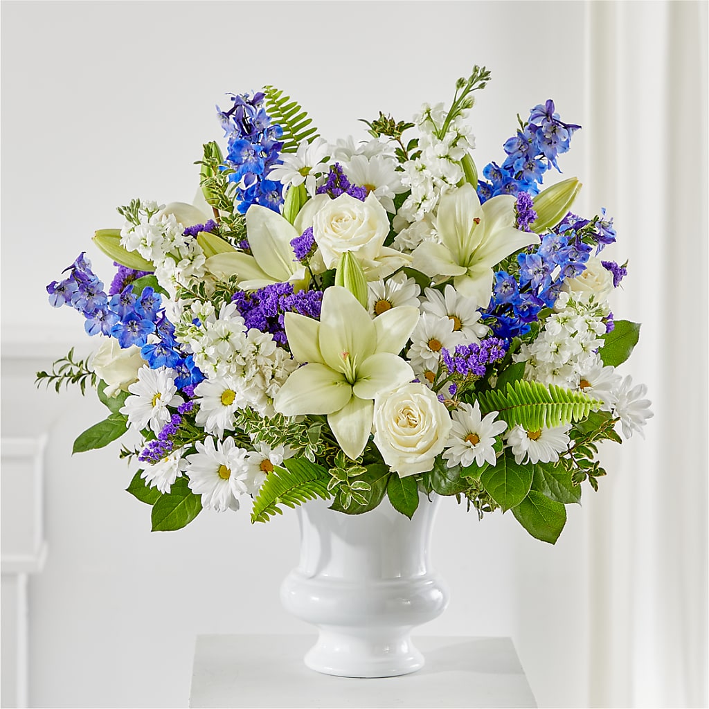 Expressions of Hope Urn Arrangement – Tinys Flowers, Lansing IL