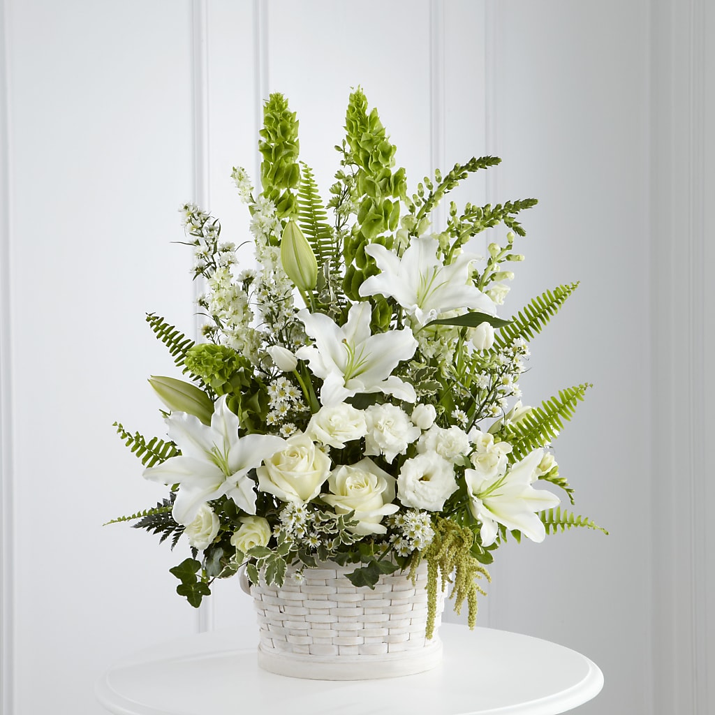 In Our Thoughts Arrangement – Tinys Flowers, Lansing IL
