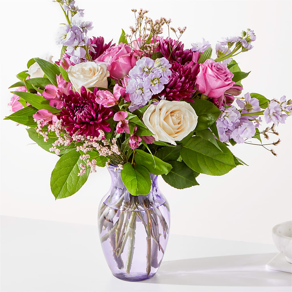 Amethyst Dreams Bouquet – Tinys Flowers, Lansing IL