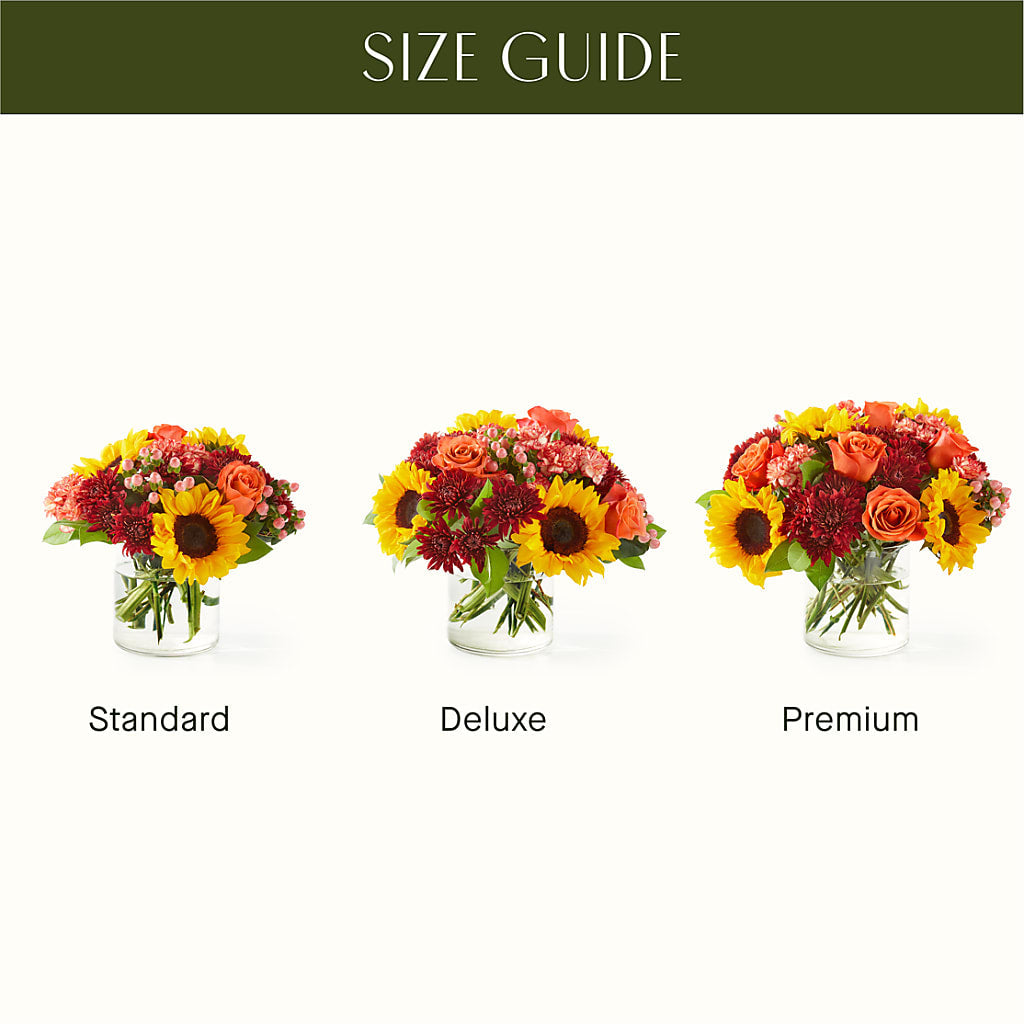 September Sunset Bouquet – Tinys Flowers, Lansing IL