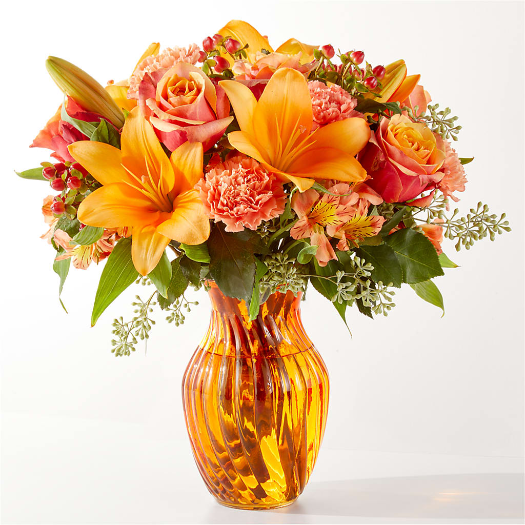 Afternoon Light Bouquet – Tinys Flowers, Lansing IL