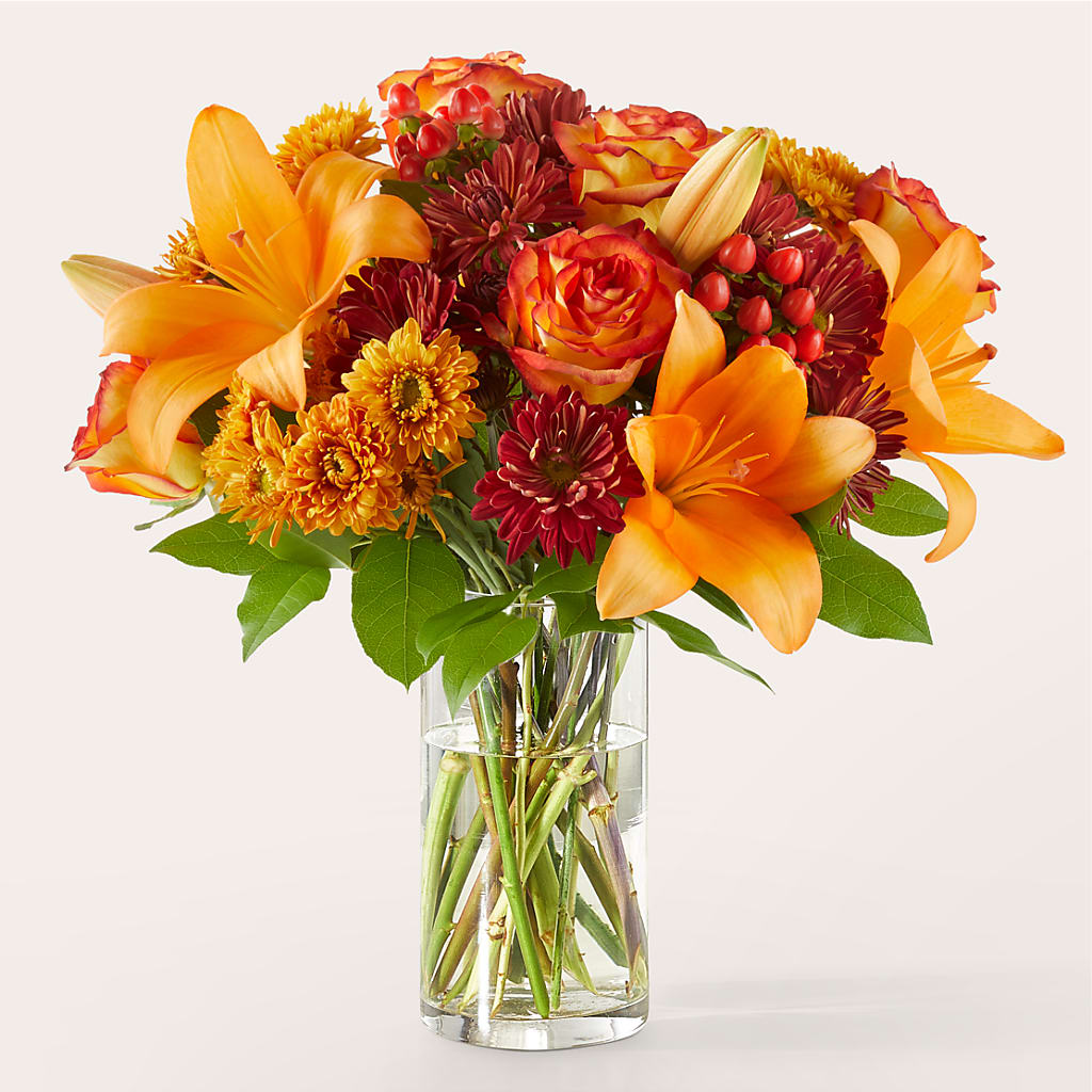 Autumnal Aroma Bouquet – Tinys Flowers, Lansing IL