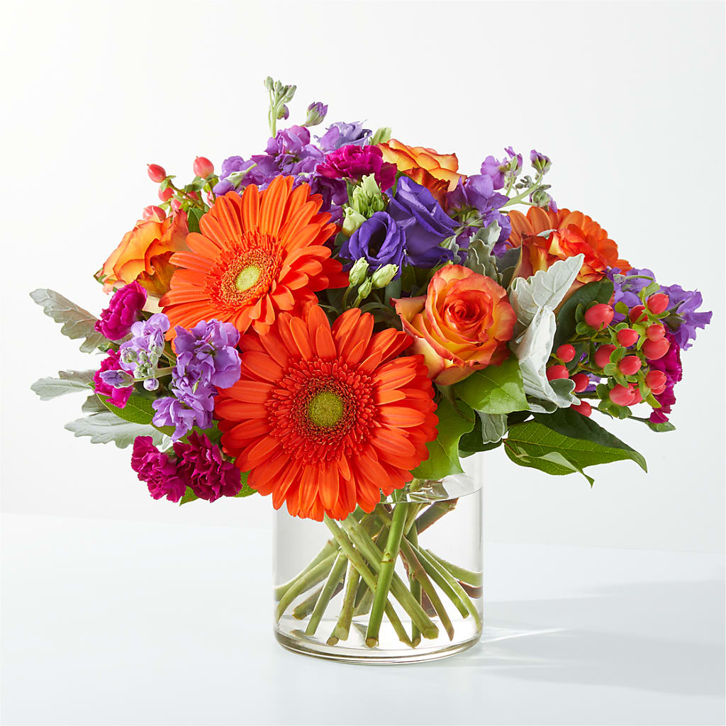 Sangria Bouquet – Tinys Flowers, Lansing IL