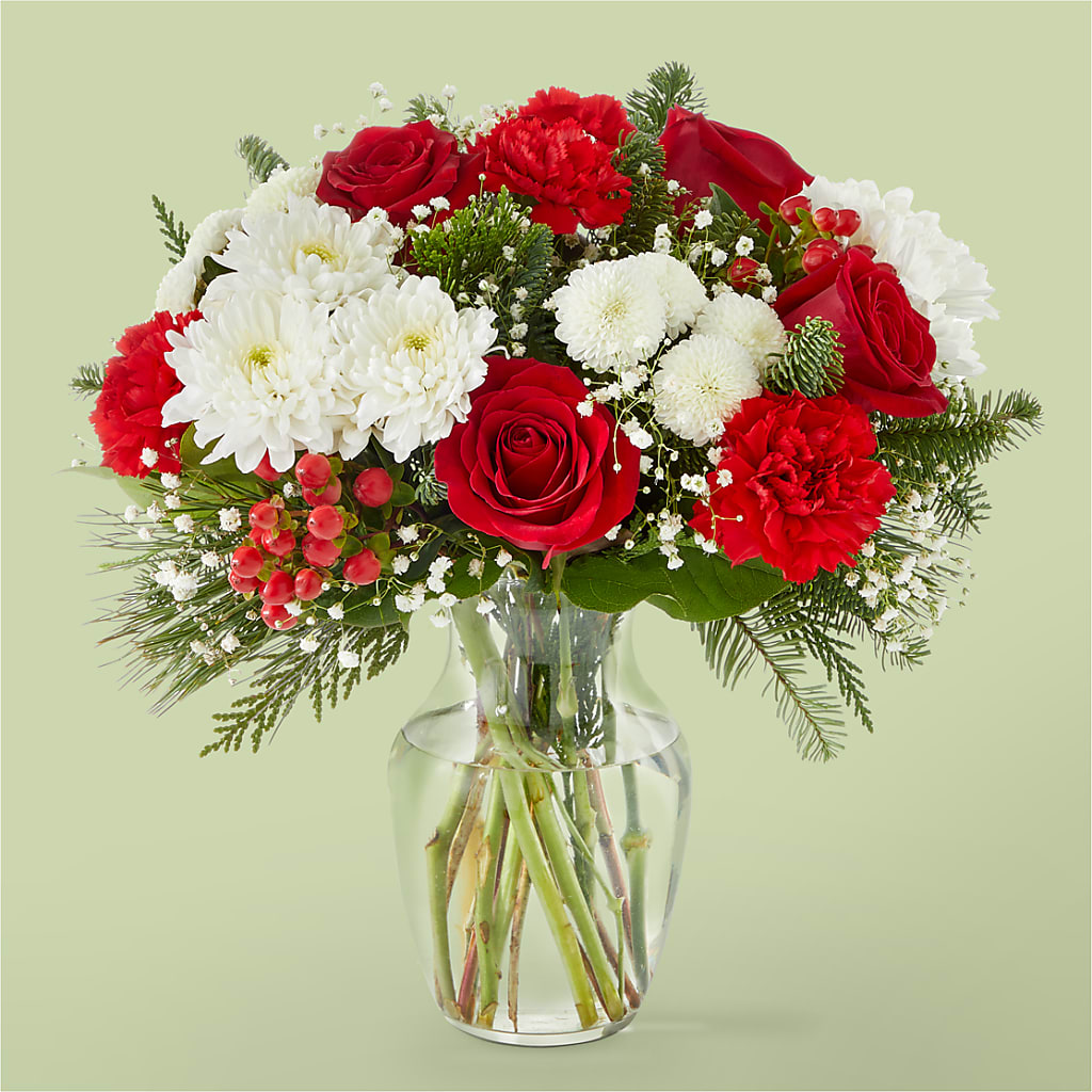 Chance of Flurries Bouquet – Tinys Flowers, Lansing IL