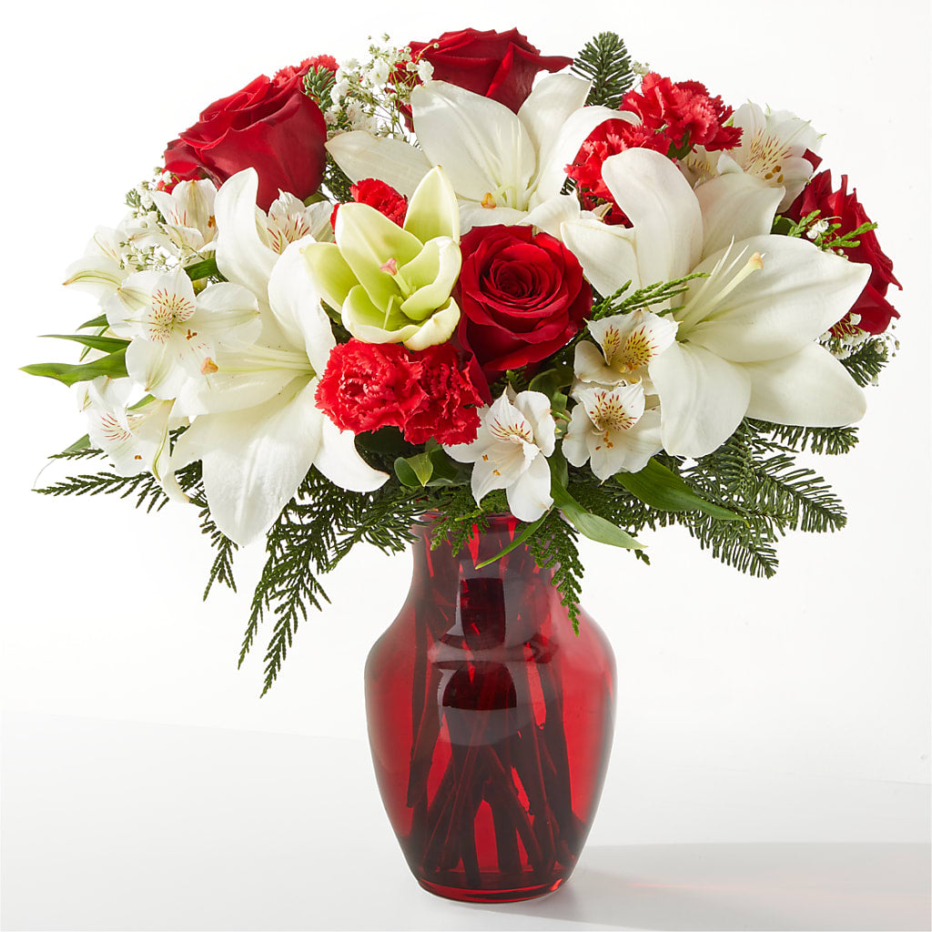 Holiday Season Bouquet – Tinys Flowers, Lansing IL