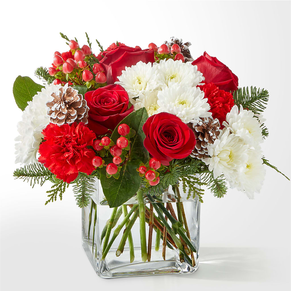Snow Angel Bouquet – Tinys Flowers, Lansing IL