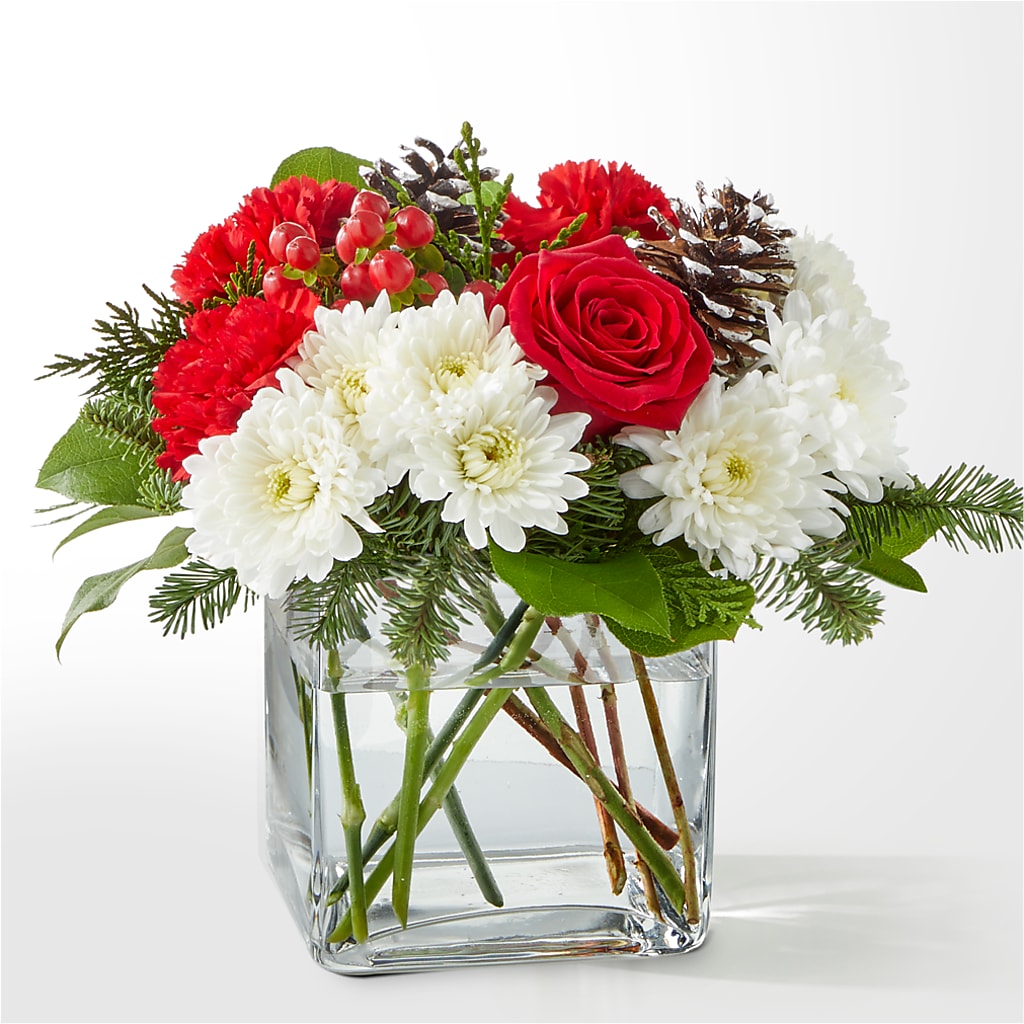 Snow Angel Bouquet – Tinys Flowers, Lansing IL