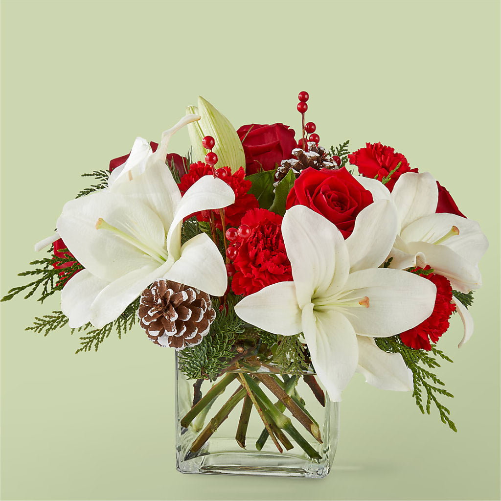 Glistening Icicles Bouquet – Tinys Flowers, Lansing IL