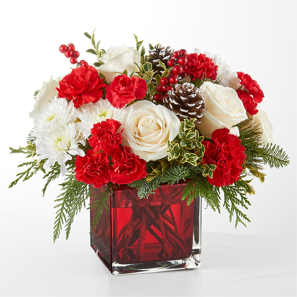 Christmas Market Bouquet – Tinys Flowers, Lansing IL