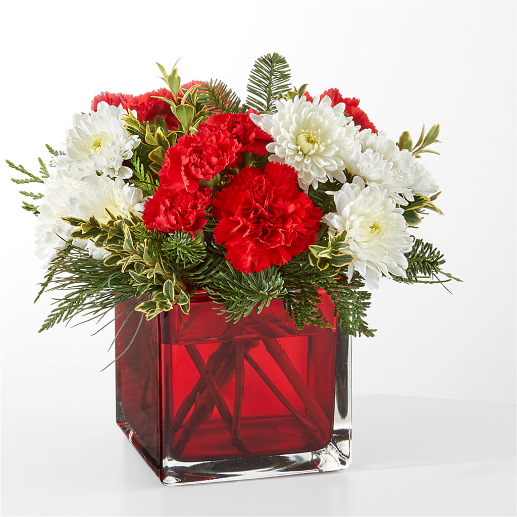 Christmas Market Bouquet – Tinys Flowers, Lansing IL