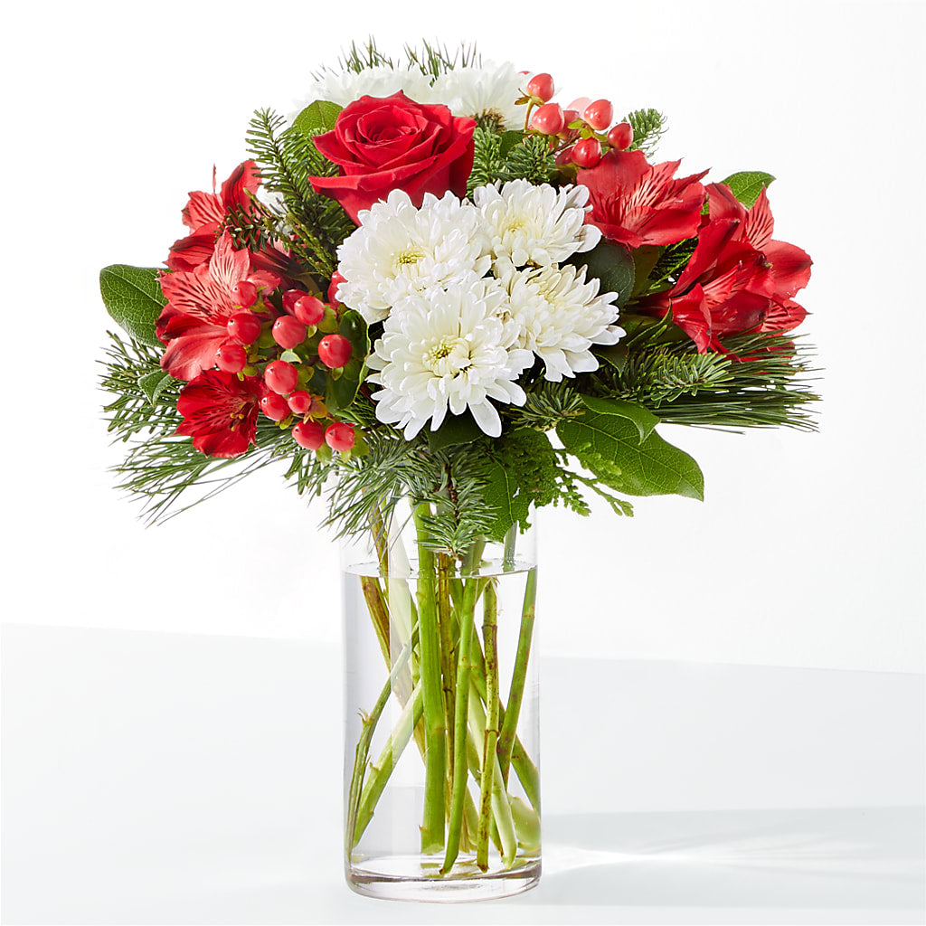 Letters to Santa Bouquet – Tinys Flowers, Lansing IL