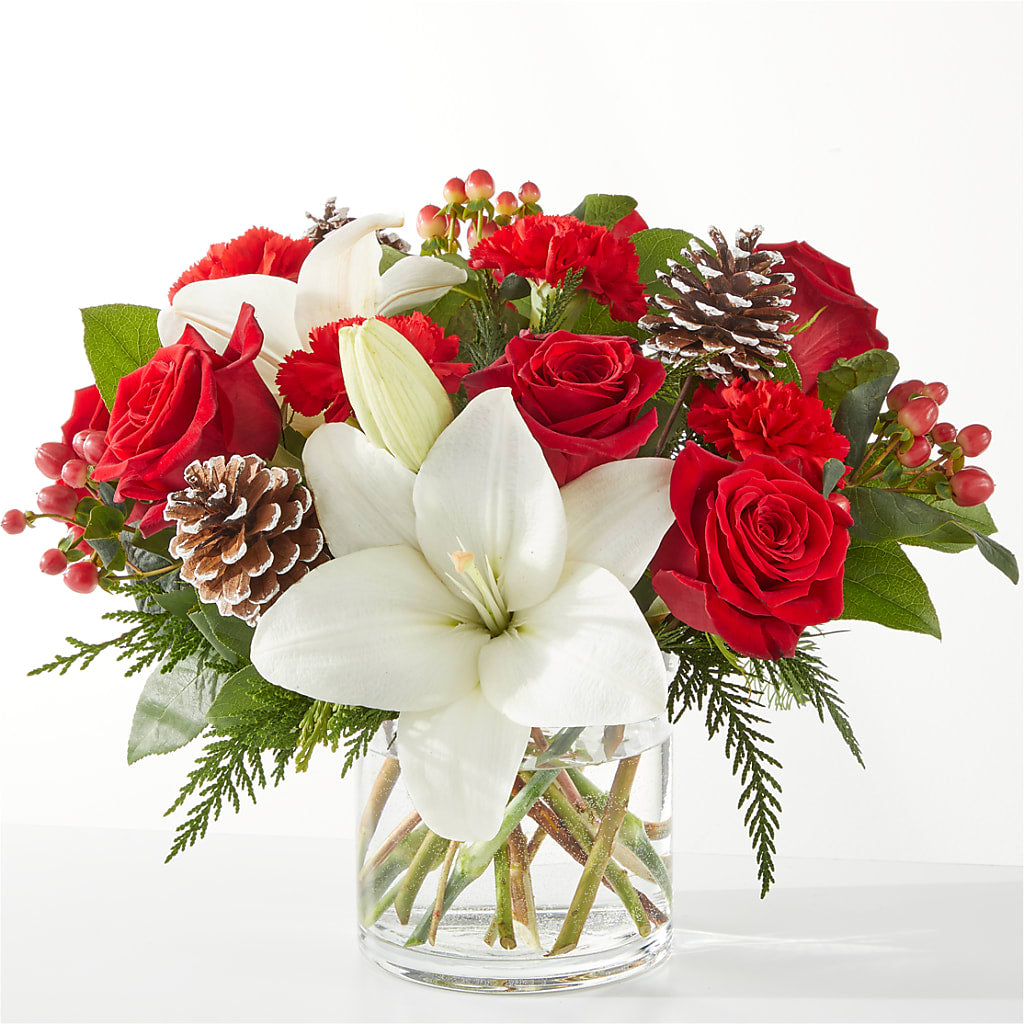Oh So Jolly Bouquet – Tinys Flowers, Lansing IL
