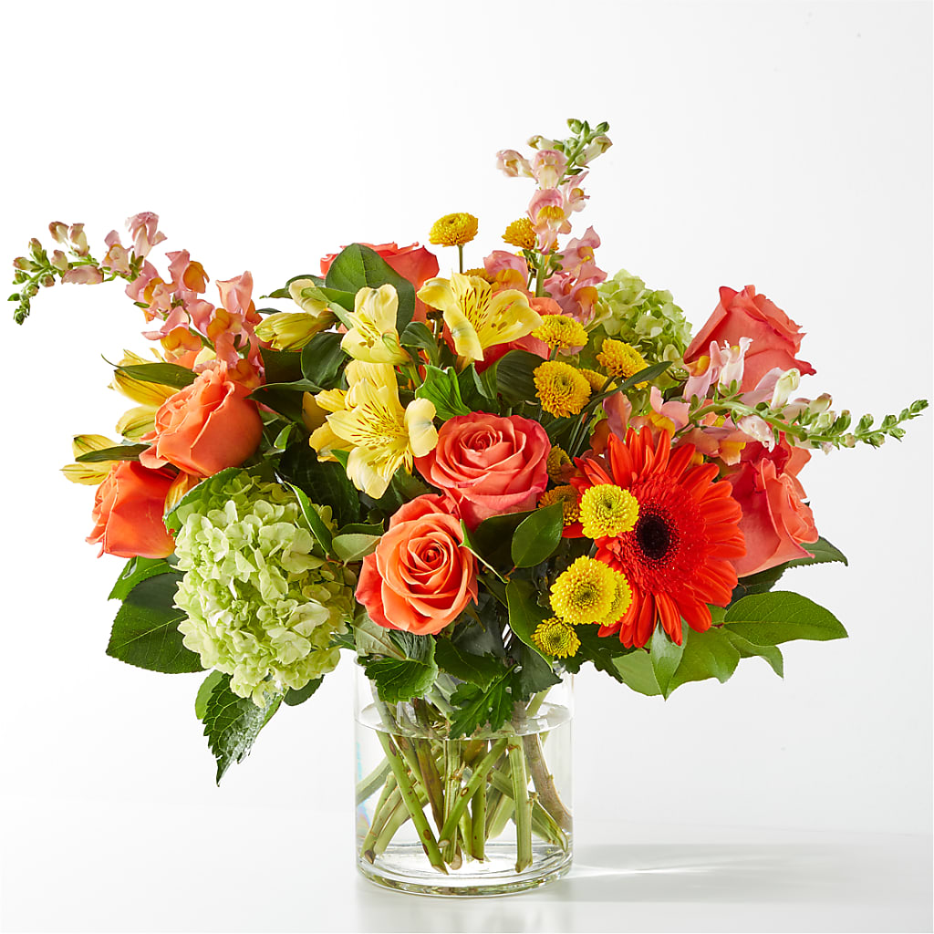 Autumn Sunshine Bouquet – Tinys Flowers, Lansing IL