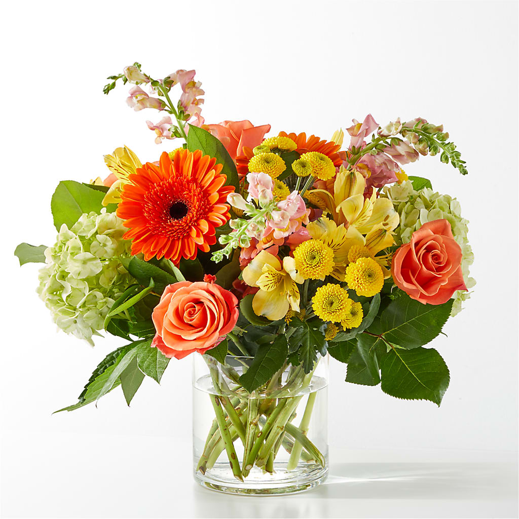 Autumn Sunshine Bouquet – Tinys Flowers, Lansing IL