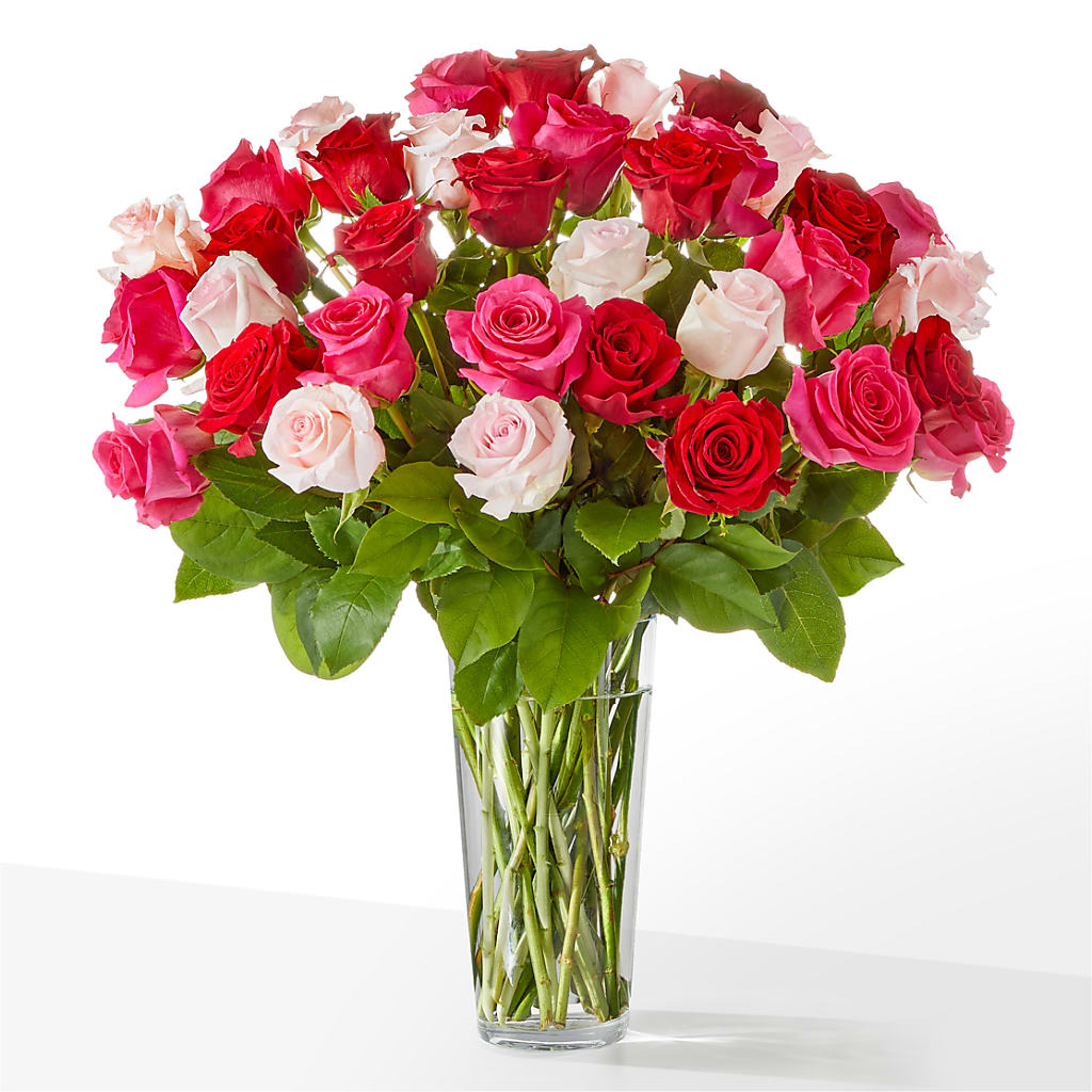 Charming Rose Bouquet – Tinys Flowers, Lansing IL