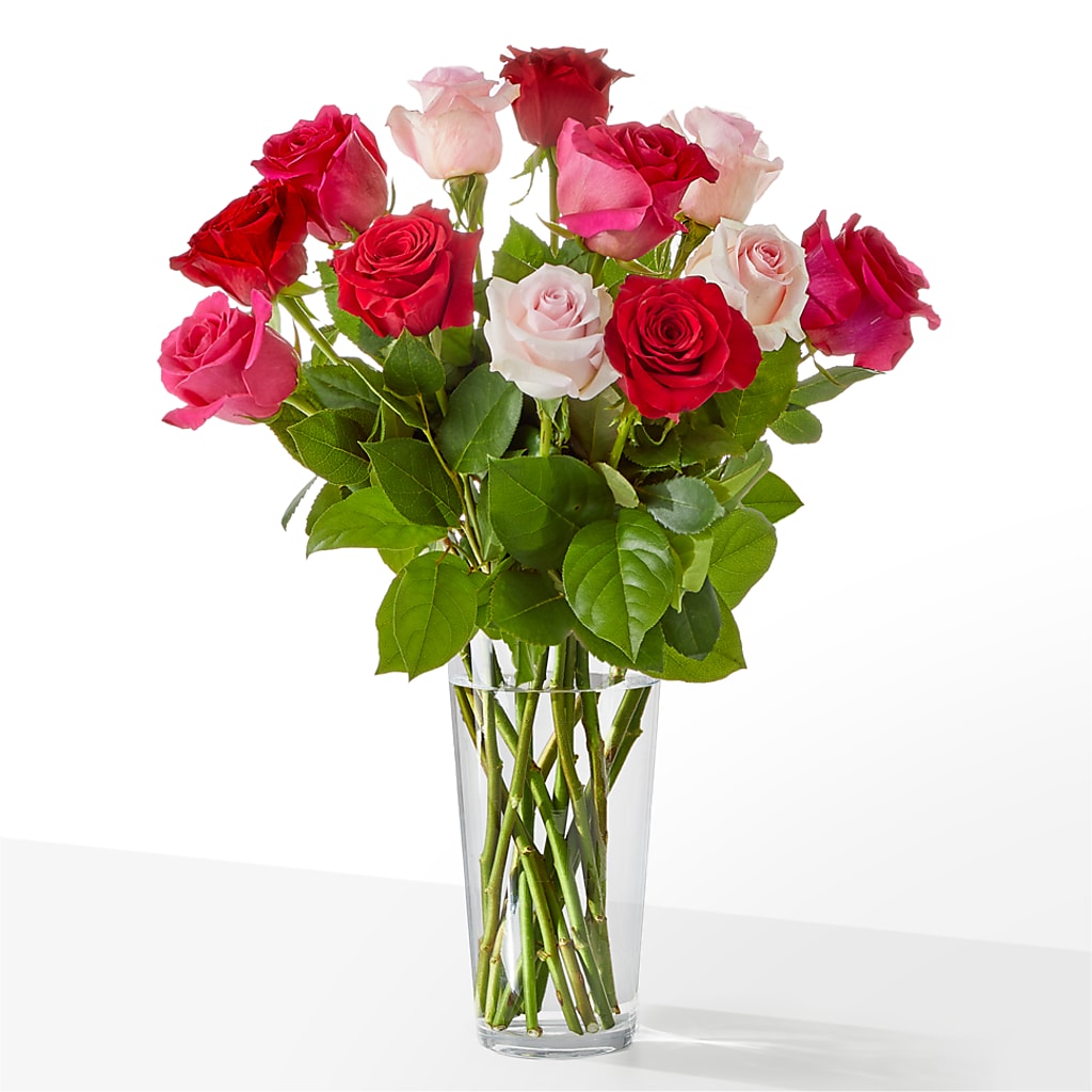 Charming Rose Bouquet – Tinys Flowers, Lansing IL