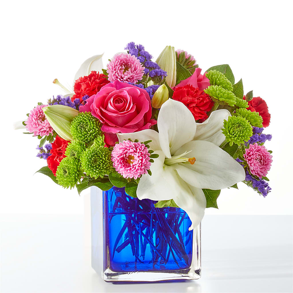 Quality Time Bouquet – Tinys Flowers, Lansing IL