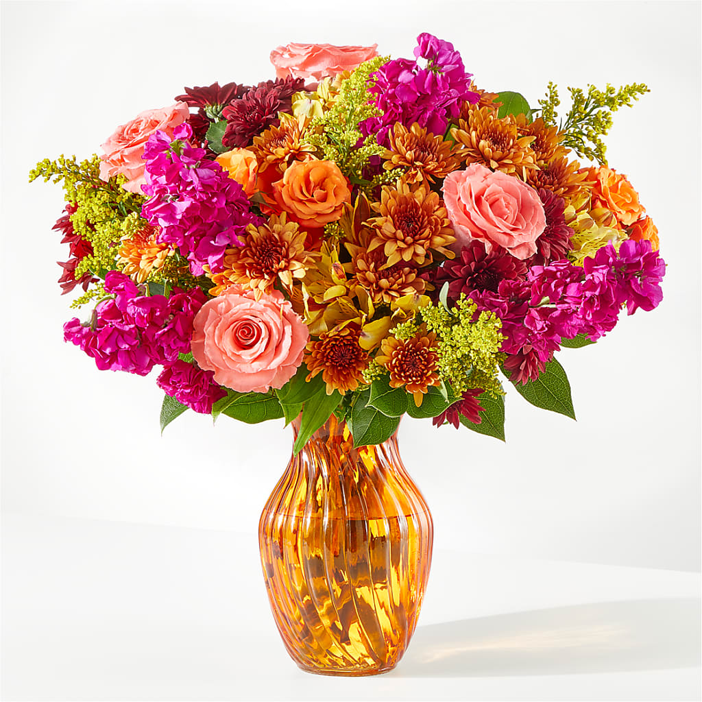 Amber Muse Bouquet – Tinys Flowers, Lansing IL