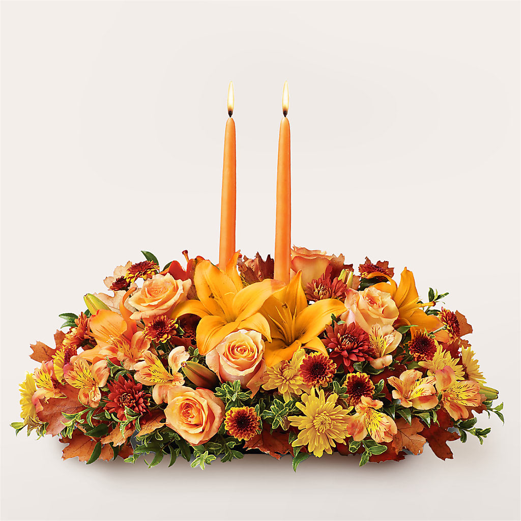 Traditions Centerpiece – Tinys Flowers, Lansing IL