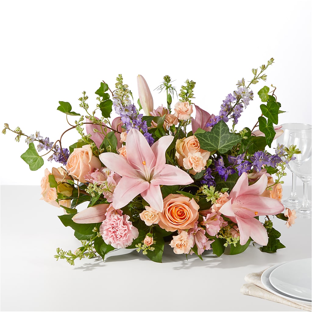 Blossom Time Centerpiece – Tinys Flowers, Lansing IL