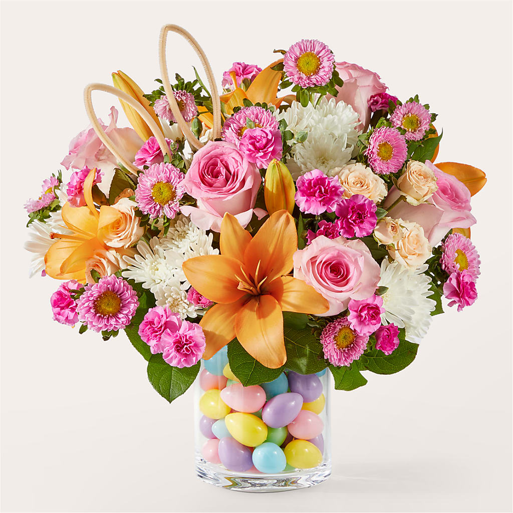 Hop to It Bouquet – Tinys Flowers, Lansing IL