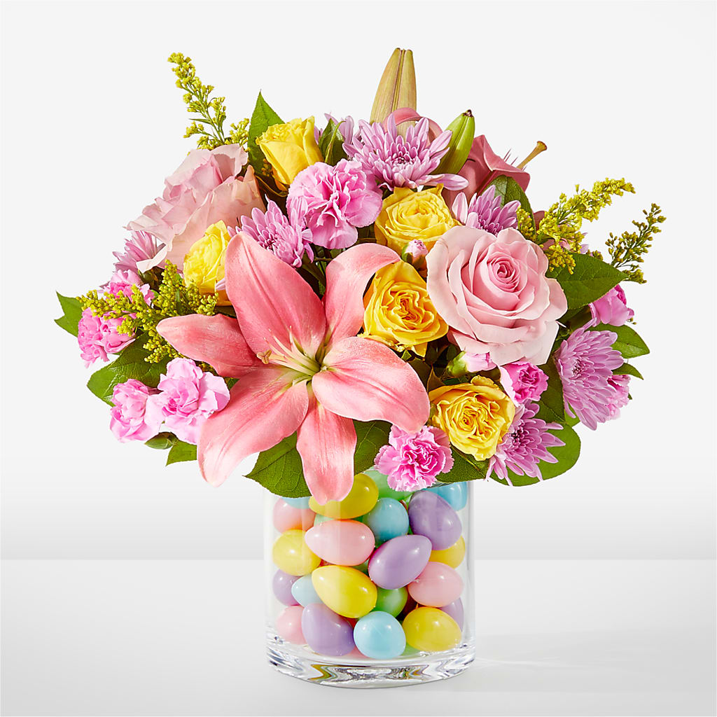 Easter Egg Hunt Bouquet – Tinys Flowers, Lansing IL