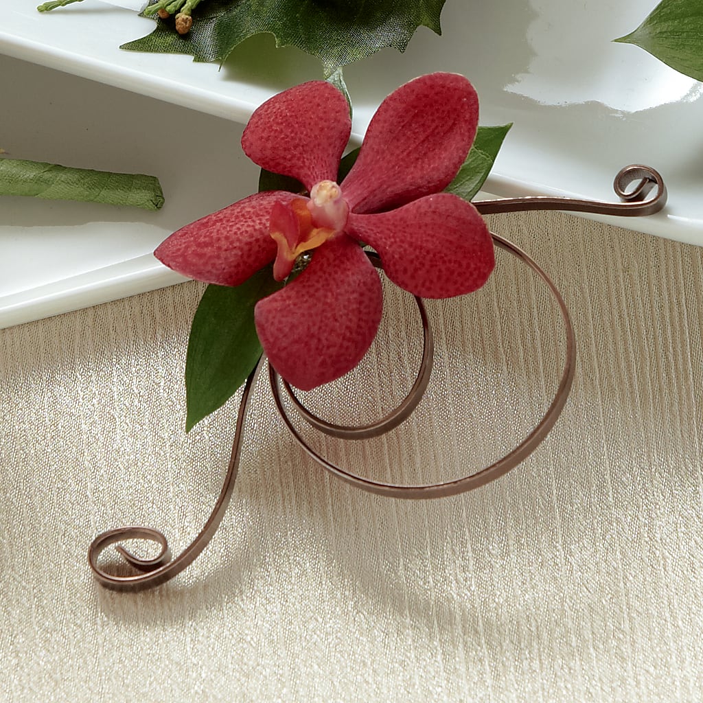 Red Mokara Boutonniere – Tinys Flowers, Lansing IL