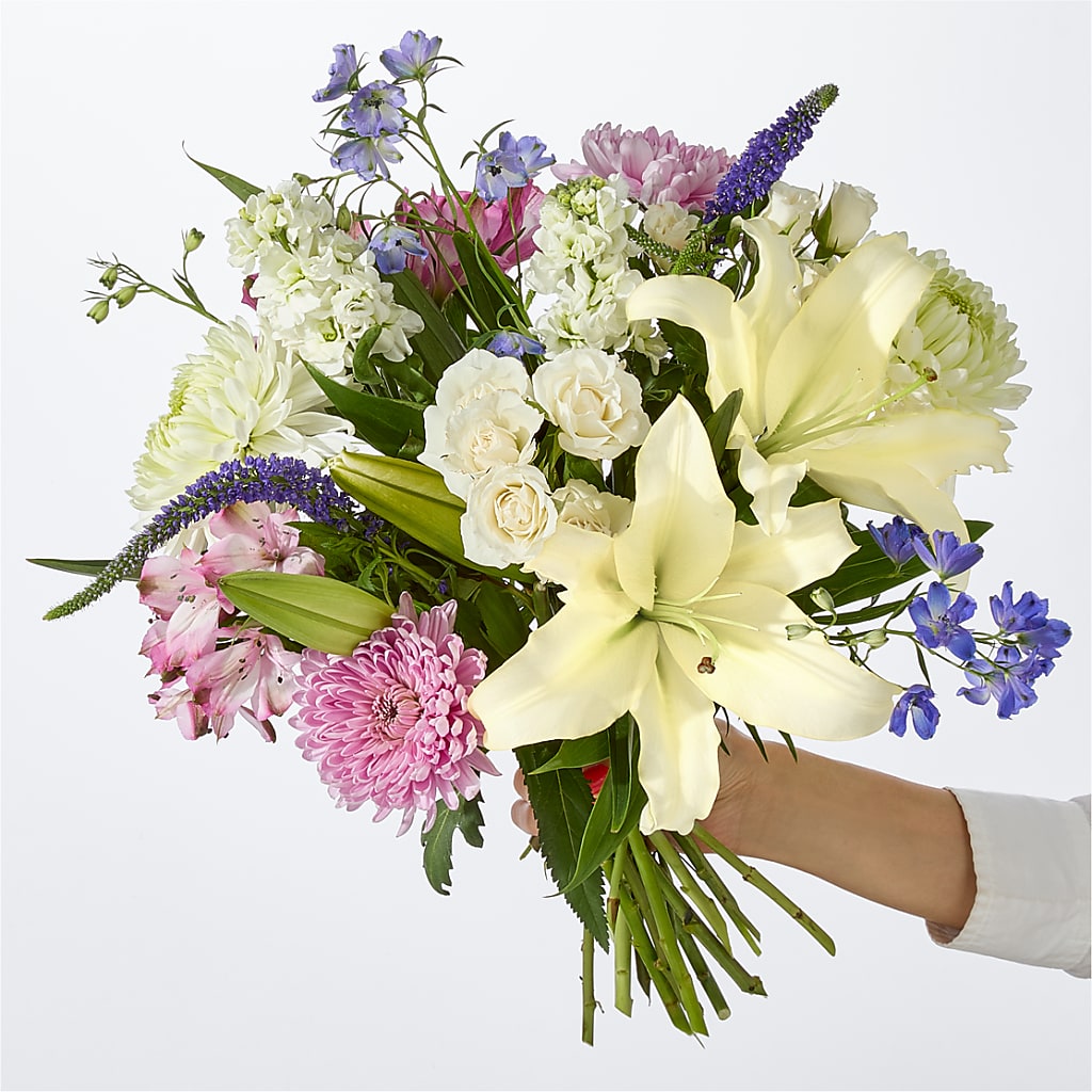 Winter Celebration Bouquet –  Tinys Flowers, Lansing IL