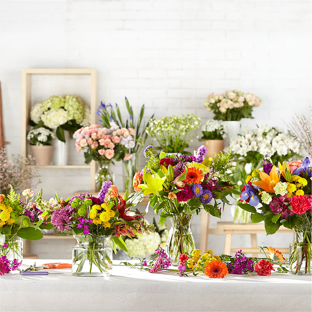 Bold & Bright – A Florist Original –  Tinys Flowers, Lansing IL