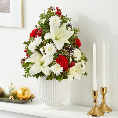 Festive Moments Tree –  Tinys Flowers, Lansing IL