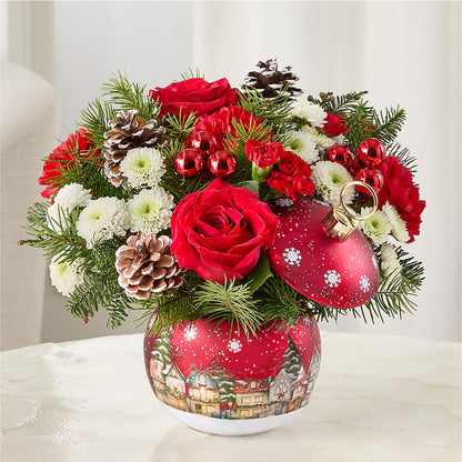 Christmas Carols Ornament –  Tinys Flowers, Lansing IL