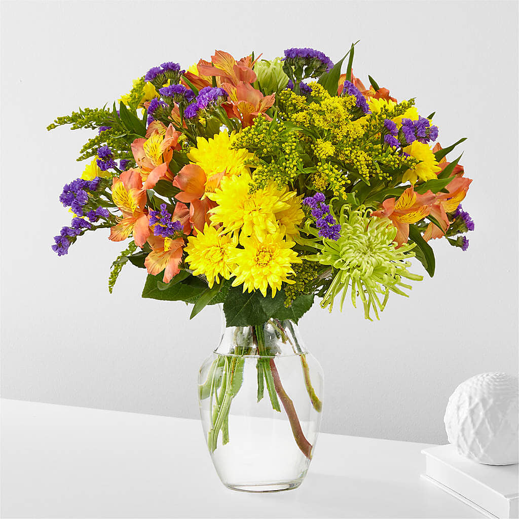 Marmalade Skies Bouquet –  Tinys Flowers, Lansing IL
