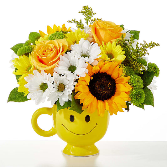 Be Happy Bouquet –  Tinys Flowers, Lansing IL