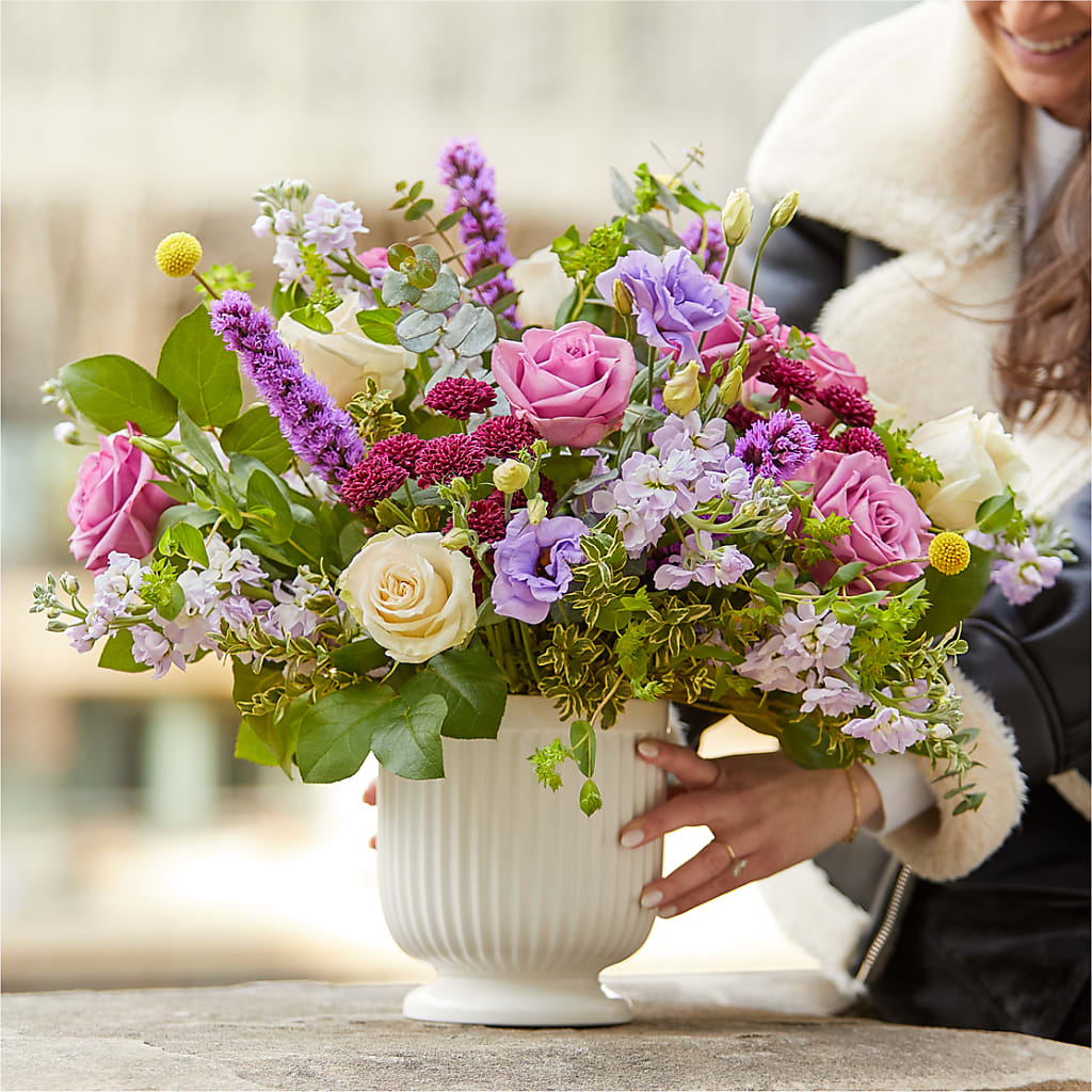 Work of Art Bouquet –  Tinys Flowers, Lansing IL