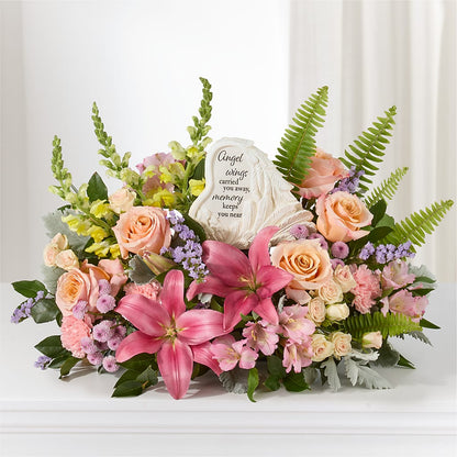 Gentle Light Arrangement –  Tinys Flowers, Lansing IL