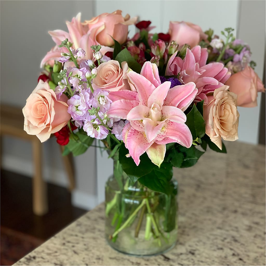 Romantique Bouquet –  Tinys Flowers, Lansing IL