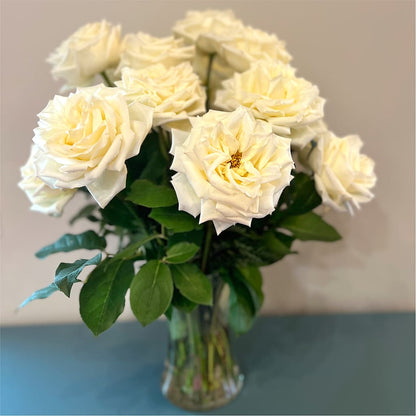 Long Stem Yellow Rose Bouquet –  Tinys Flowers, Lansing IL