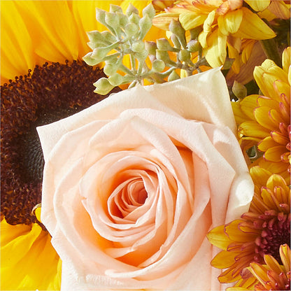 Pumpkin to Talk About Bouquet –  Tinys Flowers, Lansing IL